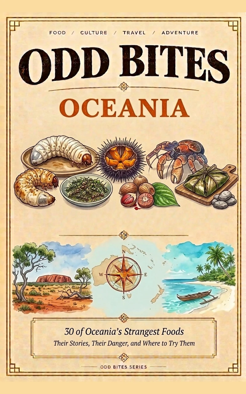 Illustrated Odd Bites Oceania cover